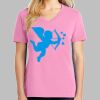 Ladies Core Cotton V Neck Tee Thumbnail
