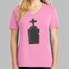 Ladies Core Cotton V Neck Tee Thumbnail