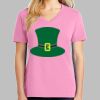 Ladies Core Cotton V Neck Tee Thumbnail