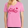 Ladies Core Cotton V Neck Tee Thumbnail