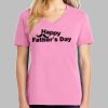 Ladies Core Cotton V Neck Tee Thumbnail