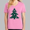 Ladies Core Cotton V Neck Tee Thumbnail