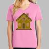 Ladies Core Cotton V Neck Tee Thumbnail