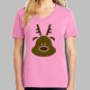 Ladies Core Cotton V Neck Tee Thumbnail