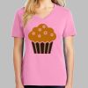 Ladies Core Cotton V Neck Tee Thumbnail