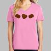 Ladies Core Cotton V Neck Tee Thumbnail