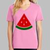 Ladies Core Cotton V Neck Tee Thumbnail