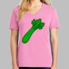 Ladies Core Cotton V Neck Tee Thumbnail