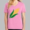 Ladies Core Cotton V Neck Tee Thumbnail