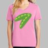 Ladies Core Cotton V Neck Tee Thumbnail
