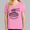 Ladies Core Cotton V Neck Tee Thumbnail