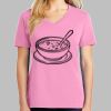 Ladies Core Cotton V Neck Tee Thumbnail
