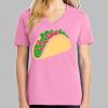 Ladies Core Cotton V Neck Tee Thumbnail