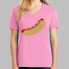 Ladies Core Cotton V Neck Tee Thumbnail