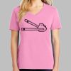Ladies Core Cotton V Neck Tee Thumbnail