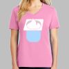 Ladies Core Cotton V Neck Tee Thumbnail