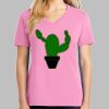 Ladies Core Cotton V Neck Tee Thumbnail