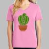Ladies Core Cotton V Neck Tee Thumbnail