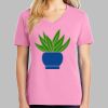Ladies Core Cotton V Neck Tee Thumbnail
