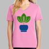 Ladies Core Cotton V Neck Tee Thumbnail