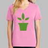 Ladies Core Cotton V Neck Tee Thumbnail