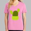 Ladies Core Cotton V Neck Tee Thumbnail