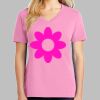 Ladies Core Cotton V Neck Tee Thumbnail