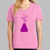 Ladies Core Cotton V Neck Tee Thumbnail
