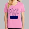 Ladies Core Cotton V Neck Tee Thumbnail