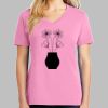 Ladies Core Cotton V Neck Tee Thumbnail