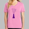 Ladies Core Cotton V Neck Tee Thumbnail