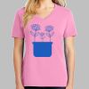 Ladies Core Cotton V Neck Tee Thumbnail
