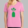 Ladies Core Cotton V Neck Tee Thumbnail