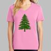 Ladies Core Cotton V Neck Tee Thumbnail
