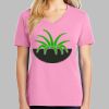 Ladies Core Cotton V Neck Tee Thumbnail