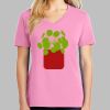 Ladies Core Cotton V Neck Tee Thumbnail