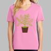 Ladies Core Cotton V Neck Tee Thumbnail