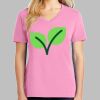 Ladies Core Cotton V Neck Tee Thumbnail