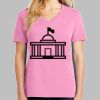 Ladies Core Cotton V Neck Tee Thumbnail