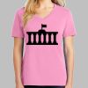 Ladies Core Cotton V Neck Tee Thumbnail