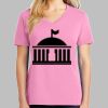 Ladies Core Cotton V Neck Tee Thumbnail