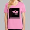 Ladies Core Cotton V Neck Tee Thumbnail