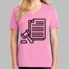Ladies Core Cotton V Neck Tee Thumbnail