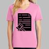 Ladies Core Cotton V Neck Tee Thumbnail