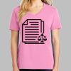 Ladies Core Cotton V Neck Tee Thumbnail