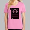 Ladies Core Cotton V Neck Tee Thumbnail