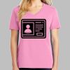 Ladies Core Cotton V Neck Tee Thumbnail
