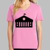 Ladies Core Cotton V Neck Tee Thumbnail