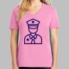 Ladies Core Cotton V Neck Tee Thumbnail
