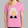 Ladies Core Cotton V Neck Tee Thumbnail